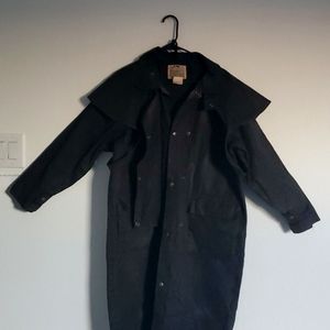 Used Black Australia Outwear, Waterproof Duster